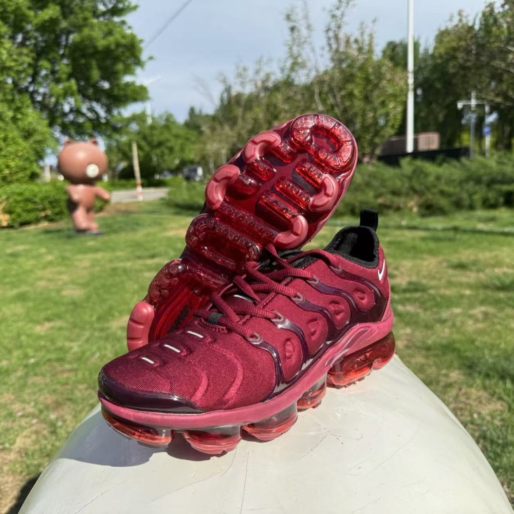 Men's Nike Air VaporMax TN Plus "Burgundy" sneakers shipping free us 8.5-13